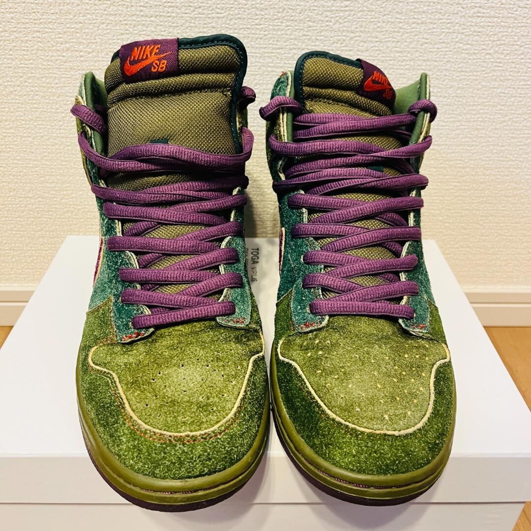Nike SB Dunk High Premium SB Skunk 2010 313171-30 Size US11 Nike SB Dunk High Premium SB Skunk 2010 313171-30 Size US11