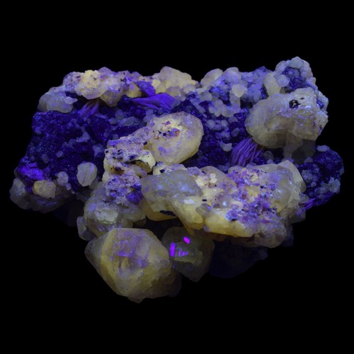 CERUSITE (Mine Les Dalles, Mibladen Bergbaudist., Midelt, Marokko) #4658 96x82mm - Bild 5 von 5