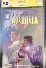 Ascencia 1 Cover Variant B Ben Oliver Wake Entertainment 1st Print Signed