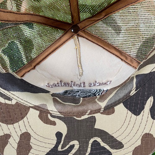Ducks Unlimited Hat Trucker Cap Camo Pond Jumpers Hunting Outdoors Brown Mens - Picture 7 of 9