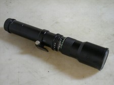 Quantaray CN 1:8 f 500 Telephoto Lens with 2X Converter Mounting Bracket