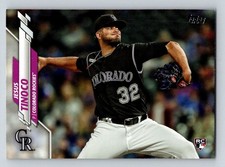 2020 Topps Update #U-297 Jesus Tinoco Colorado Rockies Rookie