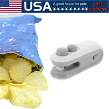 2-in-1 Heat Sealer & Cutter Rechargeable Portable Mini Sealer for Food Bags