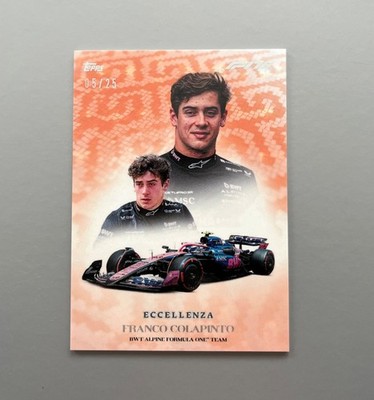 Topps F1 Eccellenza - Franco Colapinto /25