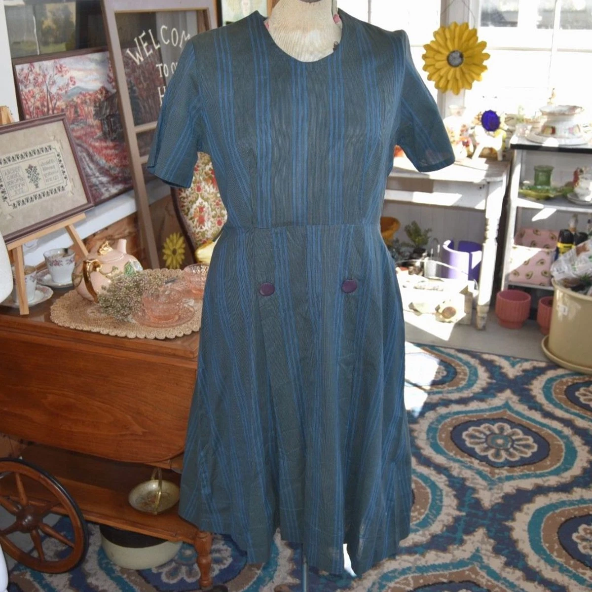 princess polly baby blue dress City chic retro 50's style dress navy sz