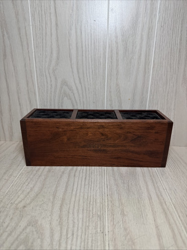 Levenger Wooden 24 Pen Holder Organizer - Picture 1 of 10