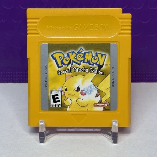 Pokemon Yellow Version Pikachu Edition – GameBoy [Authentic – New Save Battery]