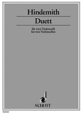 Duett | Paul Hindemith | Buch | 1995 | Schott Music | EAN 9790001084789