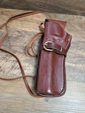 Left Hand Western Cheyenne Triple K 114-15 Holster For Ruger Blackhawk 6.5"