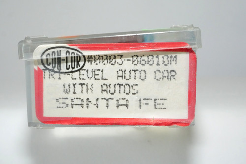 ESCALA N------COCHE AUTO SANTA FE TRI-NIVEL Nº 119909 con coches------modelo con cor | Condition: Used