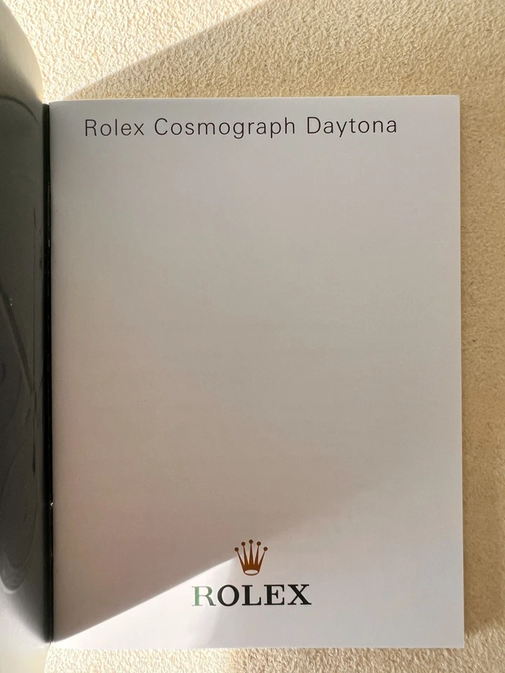 Booklet Rolex originale – Cosmograph Daytona – Verticale 2008–2012 - Immagine 4 di 4