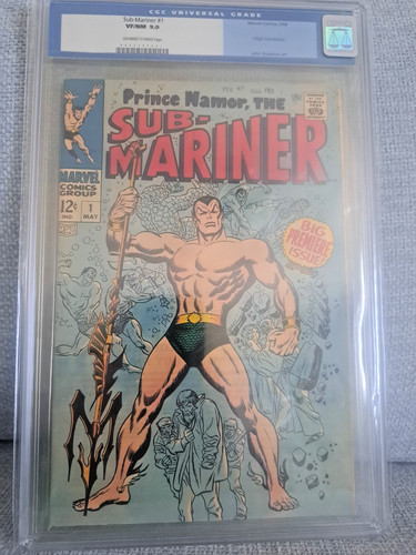 Sub-Mariner #1 CGC 9.0 VF/NM Marvel Comics 1968