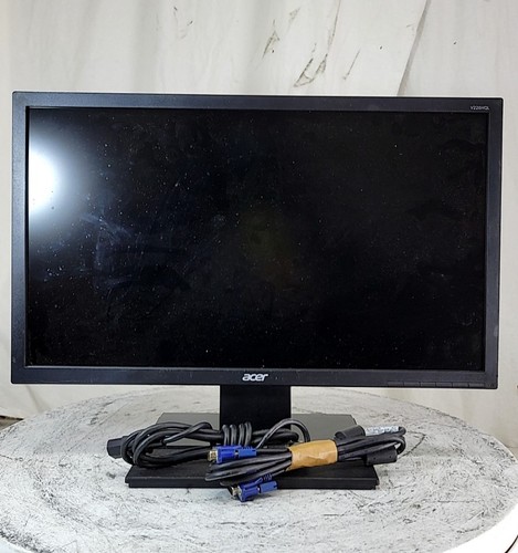 ACER v226hql um.wv6aa.a03 LCD Monitor 22" GRADE B VGA DVI DP - Picture 2 of 7