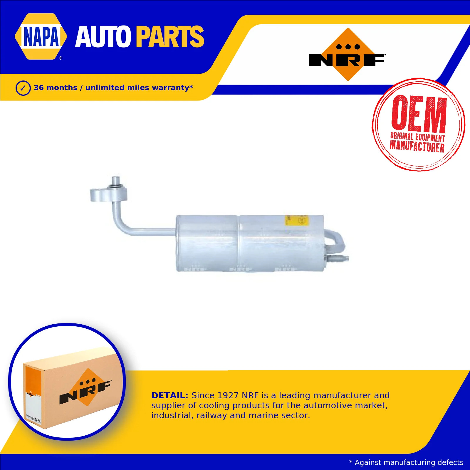 Air Con Receiver Drier fits SAAB 9-3 YS3, YS3F 2.0 02 to 15 AC Dryer Filter NRF