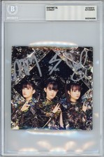 BAND SIGNED AUTOGRAPH Baby Metal Forth Album Art Card BAS Beckett COA BabyMetal