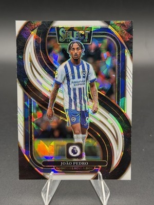 2024-25 Panini Select PL Mezzanine Joao Pedro White Ice Prizm /85 Chelsea   