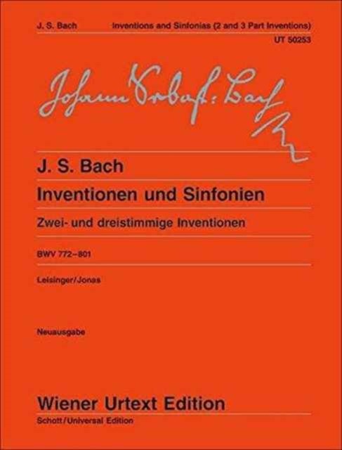 Inventions And Sinfonias BWV 772-801 (Book)