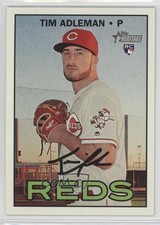 2016 Topps Heritage High Number Gum Damage Back Tim Adleman #687 2f9