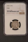 1921-S  F 12 NGC Certified Buffalo Nickel