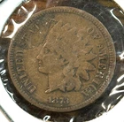 1873-P Indian Head Cent — photo from another recent sale