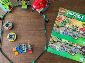 LEGO NINJAGO Spinner Battle Arena 9456 COMPLETE