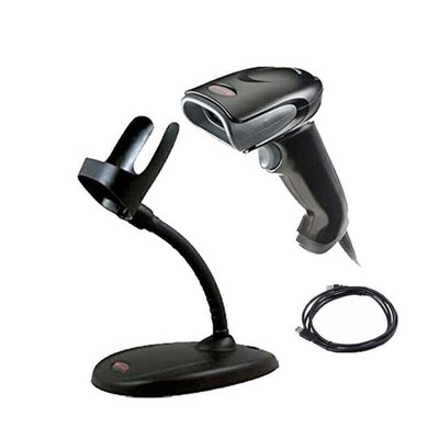 Honeywell Voyager 1450g 1450G1D-2USB-1 USB Barcode Scanner with Cable & Stand