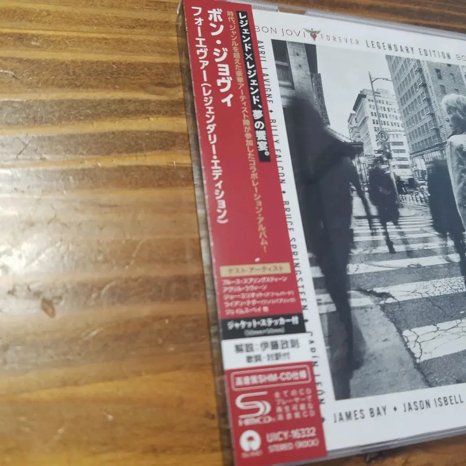5ET BON JOVI FOREVER LEGENDARY EDITION Deluxe 2 SHM CD EP Size Japan - Image 2 of 3
