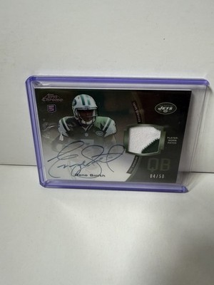 2013 Topps Chrome - Rookie Autograph Patches Geno Smith #RAP-GS /50