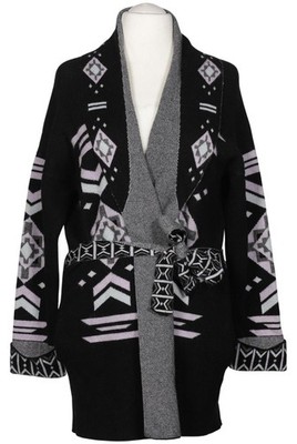Mrs HUGS Strickjacke Damen Cardigan Jacke Gr. 3XL Mehrfarbig #b2jmsa9