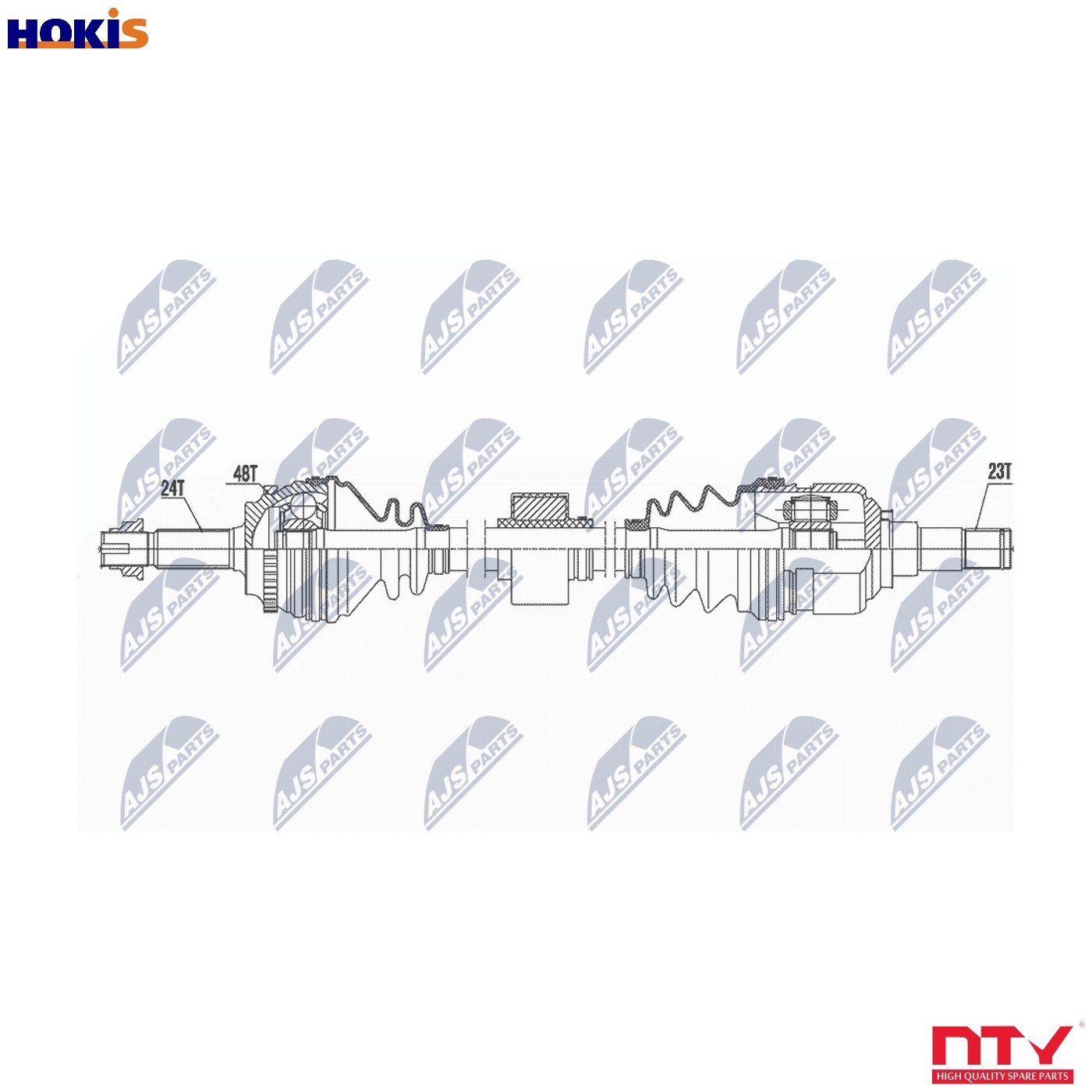 DRIVE SHAFT NPW-TY-176 FOR TOYOTA 2SZ-FE 1.3L 2NZ-FE 1.3L 1ND-TV 1.4L 4cyl YARIS - Image 6
