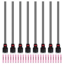 8x Ignition Coil Connector Plug Cable Wire For Ford V6 V8 Flex F150 3.5 3.7 5.0L