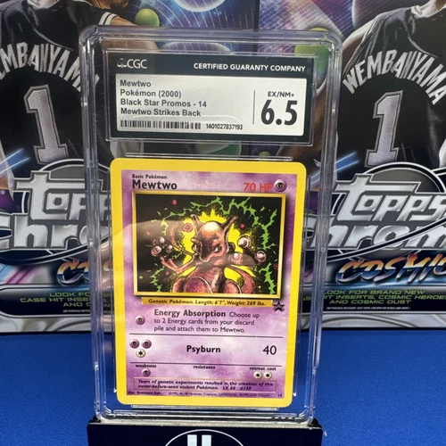 2000 Black Star Promos #14 Mewtwo CGC 6.5