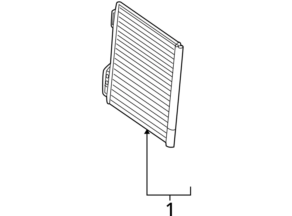 AC Condenser Electric EV Fits 08-16 SMART , 4515000154        - Image 4 of 4
