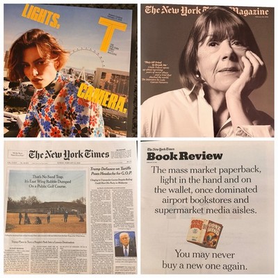 The New York Times Newspaper February 22 2026 SUNDAY Complete Print Paper UNREAD