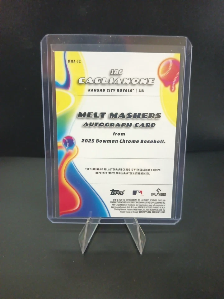 Автоматические хромированные расплавленные машеры Jac Caglianone 2025 Bowman SP оранжевые 18/25 No MMA-JC - Изображение 4 из 4