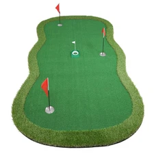 Golf Putting Green, Practice Putting Green Mat, Large Professional Golfing Tr...