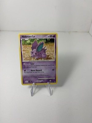Nidoran Male 72/111 Rising Rivals Basic Psychic-Type Poison Pin Pokemon TCG 2009