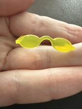 Vintage Barbie Sindy Doll Sunglasses Replacement Only Neon Yellow