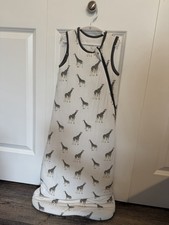 Kyte BABY Sleeping Bag 2.5tog Size M Giraffe Print White Gray Safari Unisex