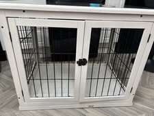 White Medium Dog Crate