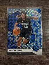 🏀 2020-21 Panini Mosaic Cole Anthony RC Rookie Prizm  #207 Reactive Blue
