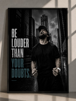 Motivational Poster Wall Art   Discipline, Gym, Success & Mindset Posters