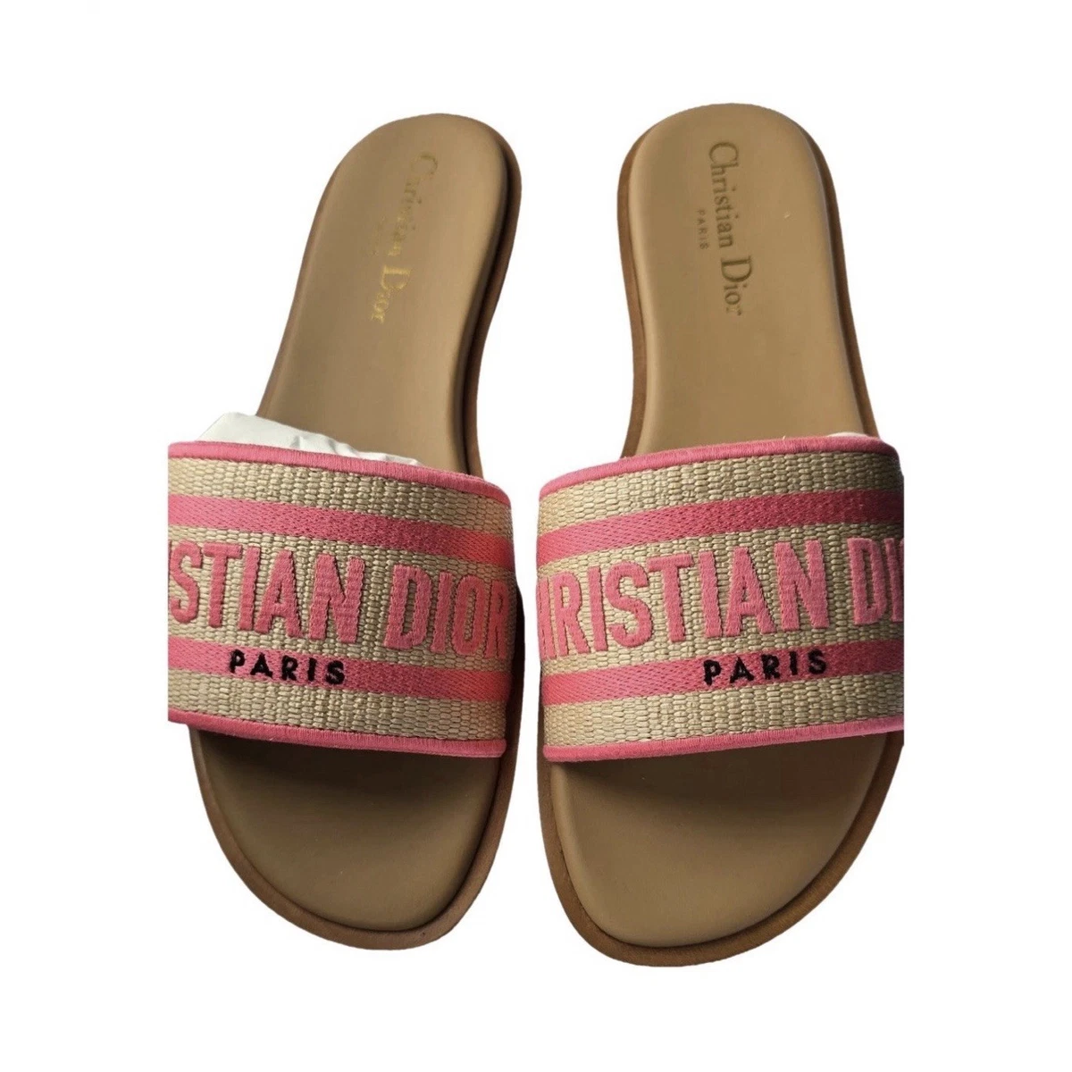 C￼hristian Dior ピンク リボン ハイヒール Dior Pink Shoes for