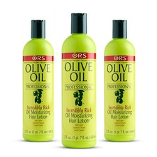 ORS Olive Oil Professional Incredibly Rich Moisturizing Hair Lotion 23oz 3-Pack
