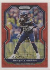 2020 Panini Prizm Red Wave Prizm 82/149 Shaquill Griffin #298 02g4
