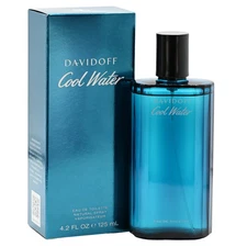 COOL WATER Cologne by Davidoff 4.2 oz men edt New in Box