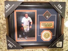 Authentic Detroit Tigers Plaque Comerica Park Dugout Floor Highland Mint MLB COA