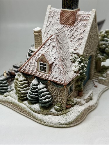 Lilliput Lane 2004 Illuminated Cottages CHRISTMAS TIME Lighted L2792 Snow Cover - Picture 12 of 22