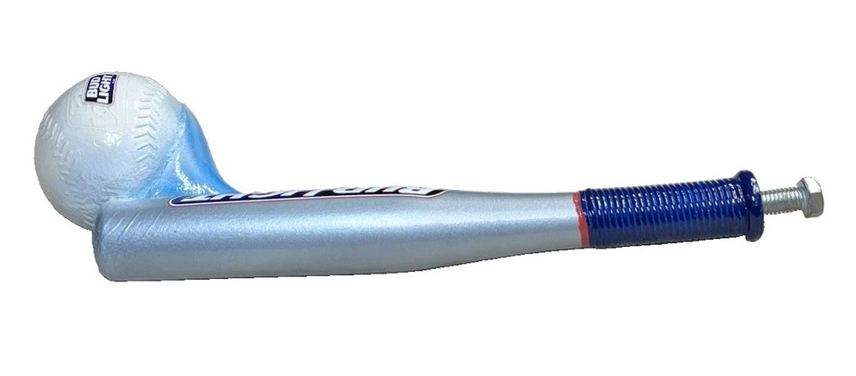 Light Tapping BUD LIGHT Baseball Bar Beer Tap Handle Keg Marker | eBay