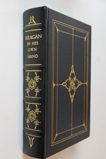 Reagan, In His Own Hand - Ronald Reagan - Leather Bound - Gryphon - 2017